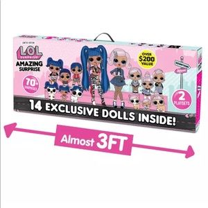 L.O.L. Surprise Amazing Surprise with 70+ Surprises and 14 Exclusive Dolls!